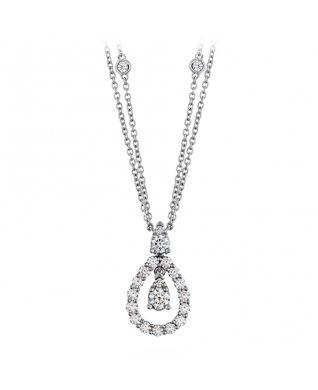Aerial Diamond Drop Necklace