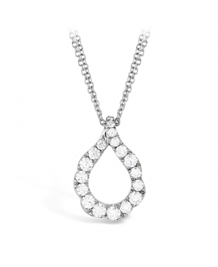 Lorelei Crescent Diamond Pendant