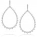 Aerial Pointed Teardrop Earrings