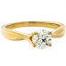 Simply Bridal Twist Solitaire Engagement Ring